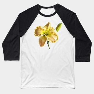 Yellow Day Lily Baseball T-Shirt